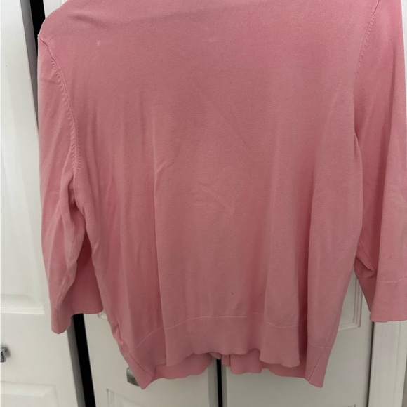 Lot of 2 Ellen Tracy 3/4 Sleeve Cardigan Sweaters - Picture 3 of 6